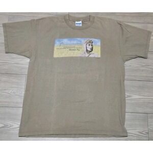 Vintage 90s 1996 Amelia Earhart Women Fly Shirt Pilot Feminism Plane Sz XL
